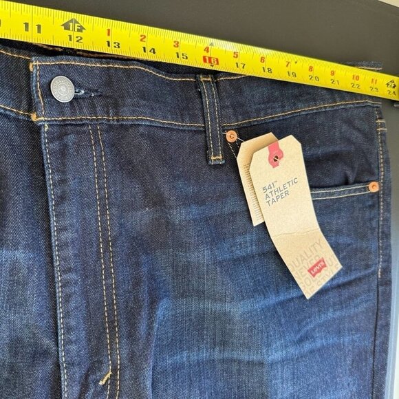 NWT Levi’s Mens Jeans 46x34 Big & Tall 541 Athletic Taper Blue Casual Stretch - Picture 5 of 11